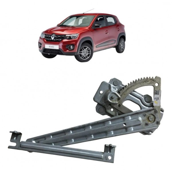 Máquina Vidro Manual Tras. Esquerdo Renault Kwid 2019/2022