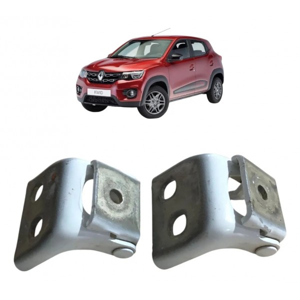 Dobradiça Porta Tras. Esquerda Renault Kwid 2019 2020 2022