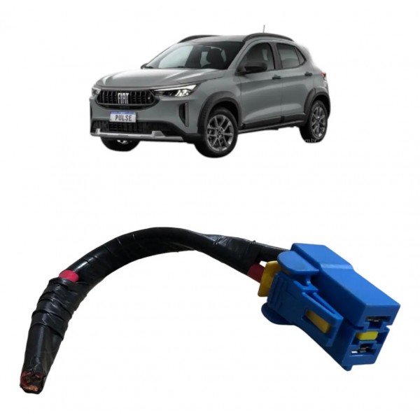 Plug Conector 2 Fios Coluna Elétrica Fiat Pulse 2020 A 2024
