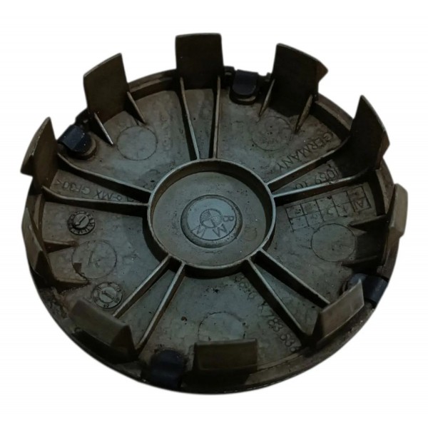 Miolo Calota Central Roda Bmw 320i 2013 2014 2015 2016 Origi Prateado