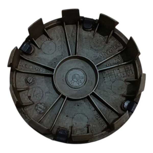 Miolo Calota Central Roda Bmw 320i 2013 2014 2015 2016 Origi Prateado