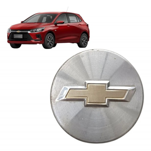 Miolo Calota Central Roda Gm Cruze 2017 2018 2019 2020 Orig Prateado