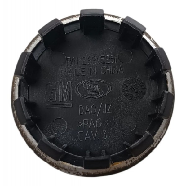 Miolo Calota Central Roda Gm Cruze 2017 2018 2019 2020 Orig Prateado
