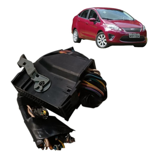 Plug Conector Chicote Modulo Conforto New Fiesta Mex 2012