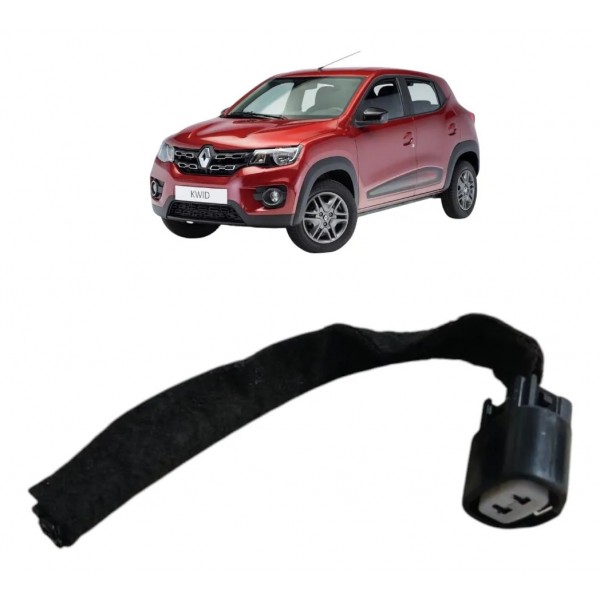 Plug Conector Maquina Vidro Diant. Direita Kwid 2019/2022