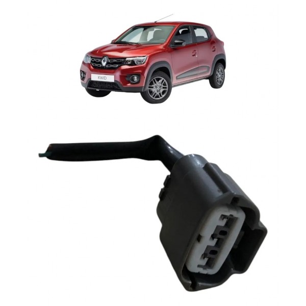 Plug Conector Bobina Ignição Renault Kwid 1.0 3cc 2019/2022