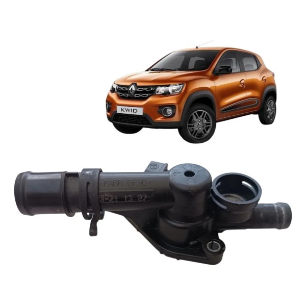 Carcaça Válvula Termostática Renault Kwid 1.0 3cc 2019 /2022