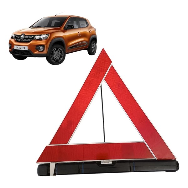 Triangulo Sinalização Segurança Renault Kwid 2019 2020 2022