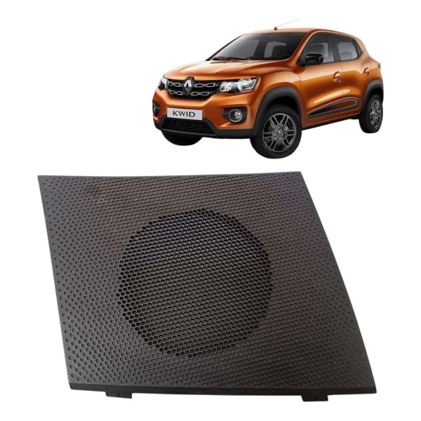 Tela Grade Alto Falante Direito Renault Kwid 2019 2020 2022 Preto