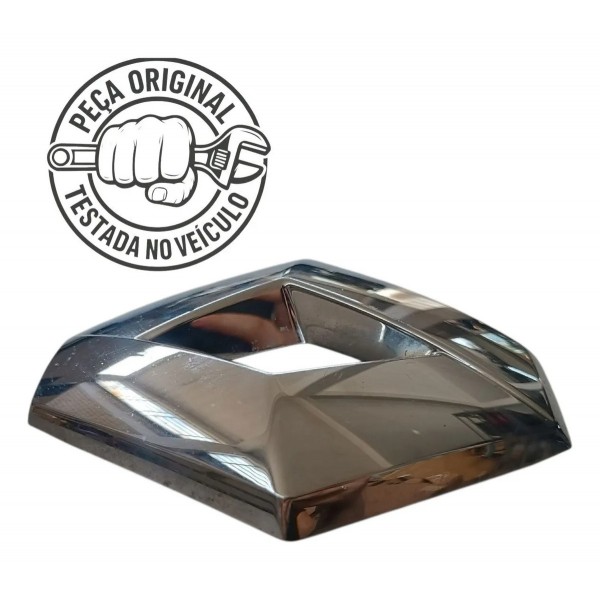 Emblema Logo Dianteiro Renault Kwid 2019 2020 2021 2022 Prateado