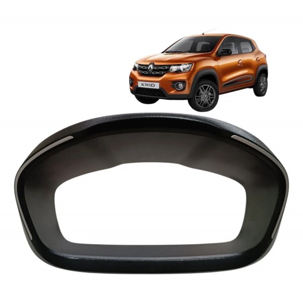 Moldura Painel Instrumentos Renault Kwid 2019 2020 2022 Preto