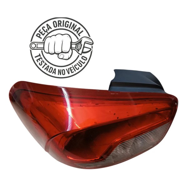 Lanterna Traseira Esquerda Renault Kwid 2019 2020 2021 2022 Esquerdo/motorista Vermelho