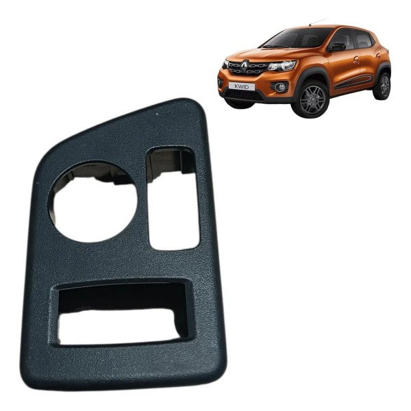 Moldura Comando Botão Retrovisor Renault Kwid 2017 A 2021