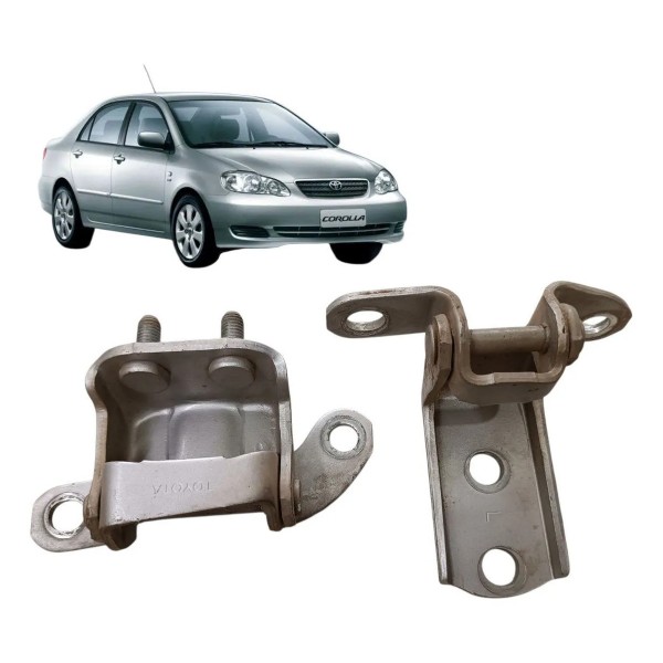 Dobradiça Porta Traseira Esquerda Corolla Xli 2003 A 2008