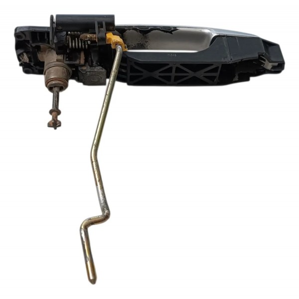 Maçaneta Externa Dianteira Esquerda Corolla Xli 2003 A 2008 Prateado Dianteira