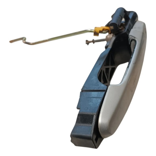 Maçaneta Externa Dianteira Esquerda Corolla Xli 2003 A 2008 Prateado Dianteira