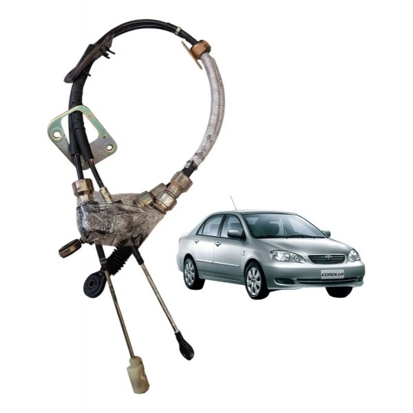 Cabo Alavanca Marcha Toyota Corolla Xli 2003 2004 A 2008