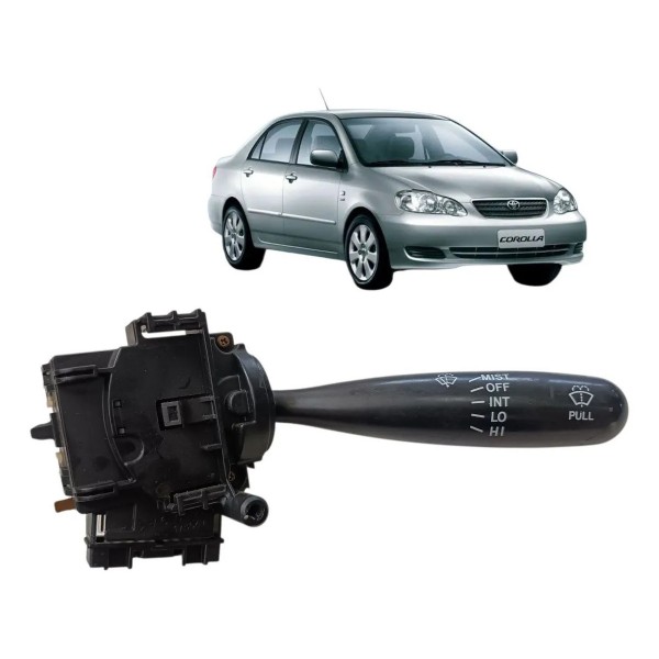 Comando Chave Limpador Parabrisa Toyota Corolla Xli 1.6 2003