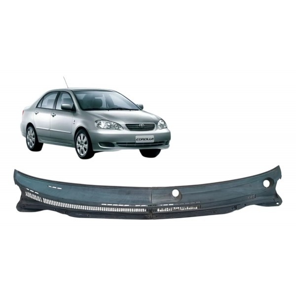 Grade Churrasqueira Toyota Corolla Xli 1.6 2003 2004 A 2008 Preto Fosco