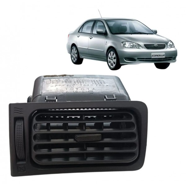 Difusor Ar Lateral Esquerdo Toyota Corolla Xli 1.6 2003/2008