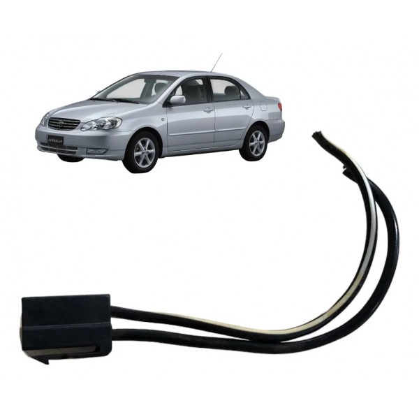 Plug Conector Motor Ar Forçado Toyota Corolla 2003 A 2006