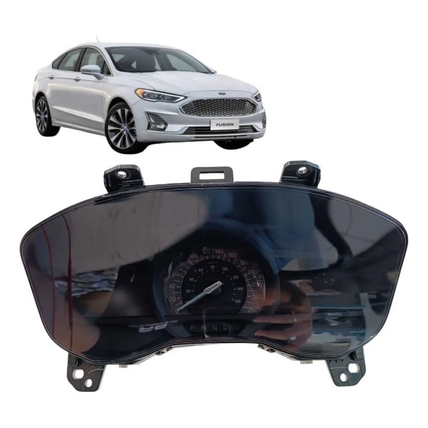 Painel Instrumentos Ford Fusion 2.0 16v Awd 2019 Ds7t10890ga Preto