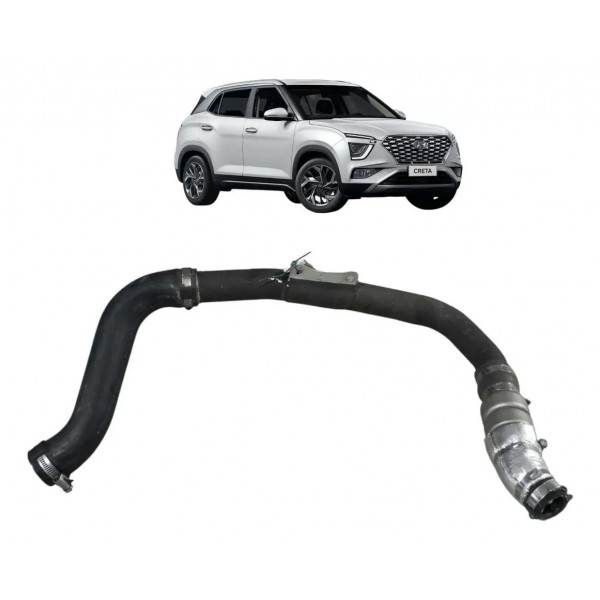 Mangueira Intercooler Hyundai Creta Hb20 1.0 3cc Turbo 120cv Preto