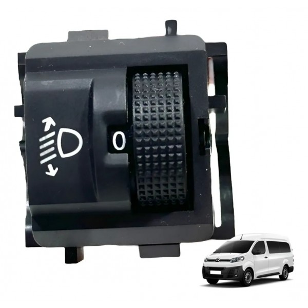 Botão Regulagem Farol Scudo 1.5  Bluehdi Turbo 2023 2024