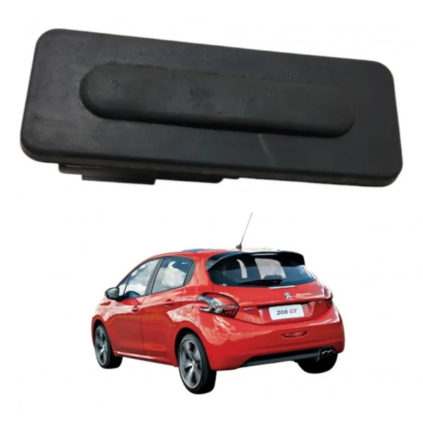 Botão Tampa Traseira Peugeot 208 2014 2015