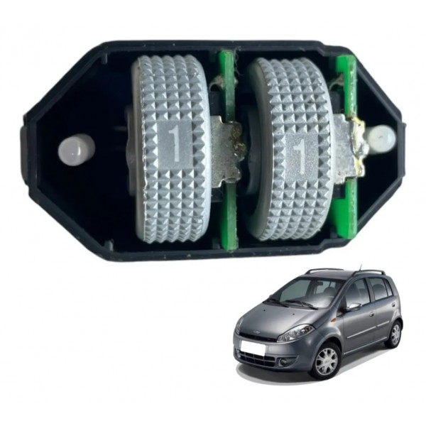 Botão Ajuste Farois S12-3772055 Chery Face 1.3 16v 2010/2014