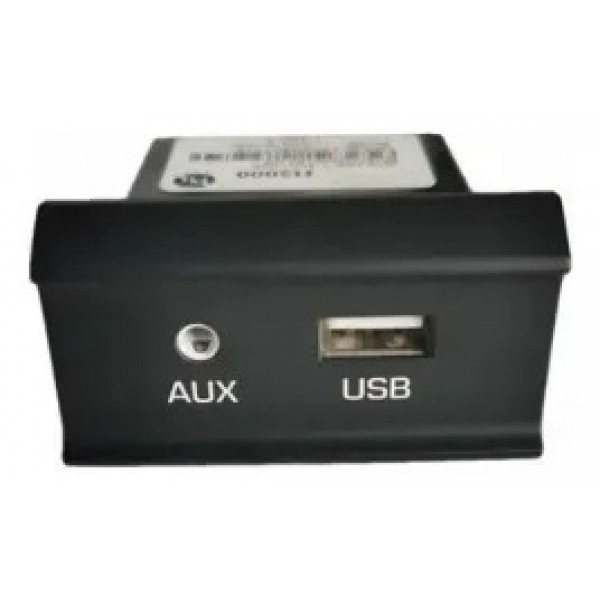 Entrada Usb Aux Kia Sportage 2018 A 2021 138 Preto Preto