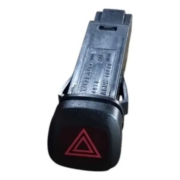 Botao Comando Pisca Alerta Volvo V40 2013 2014 2015 2016  Preto