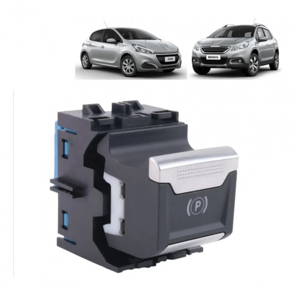 Botão Freio De Mão Peugeot 208/2008/3008/508/5008