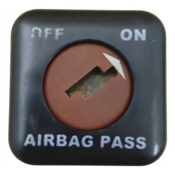 Interruptor On Off Do Airbag Do Passageiro Chery Face 2012 Preto