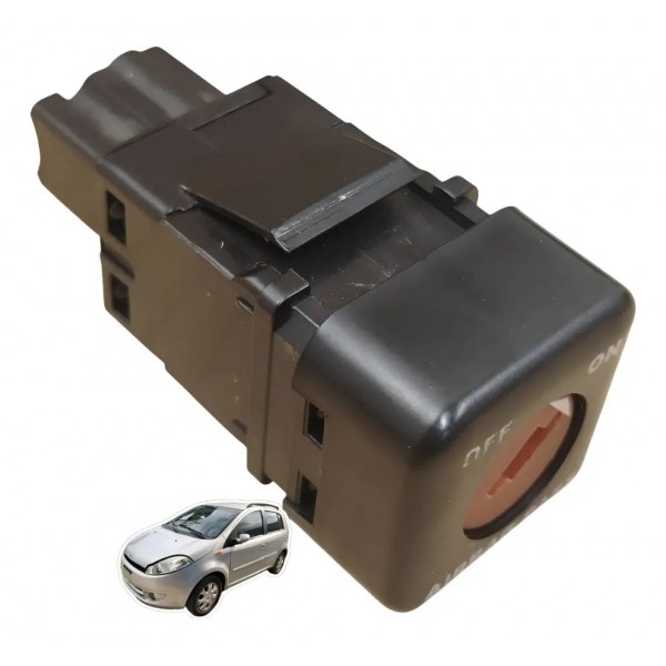 Interruptor On Off Do Airbag Do Passageiro Chery Face 2012 Preto