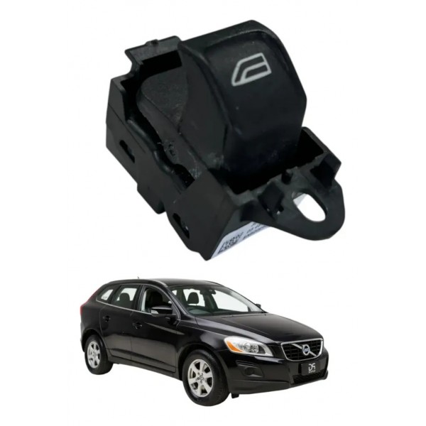 Botão Vidro Porta Dianteira Direita Volvo Xc60 2009 2010 11