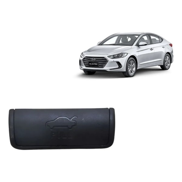 Maçaneta Interna Da Tampa Trás.do Hyundai Sonata Original Preto Traseira