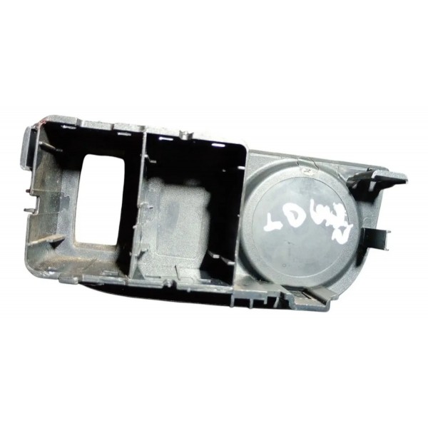 Moldura Botao Sensor Estacionamento Sandero Logan 2015 2020 Cinza-escuro