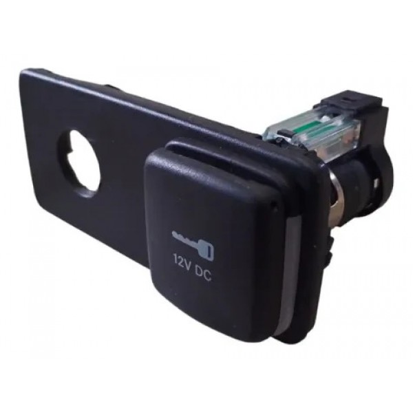 Tomada Moldura Plug Botão 12v Compass Renegade Toro 52056007 Petro