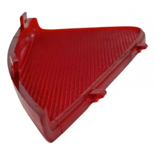 Refletor Olho Gato Porta Diant Esq Hyundai Hb20 2013 A 2019 Vermelho