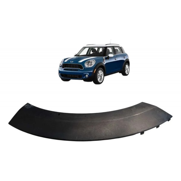 Moldura Lateral Traseira Direita Mini Cooper Countryman 2011 Preto