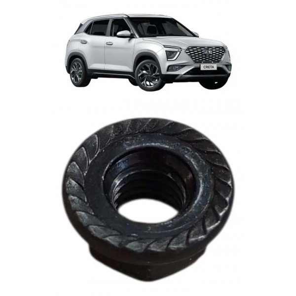 Porca Coletor Admissao Hyundai Creta Hb20 1.0 3cc Turbo