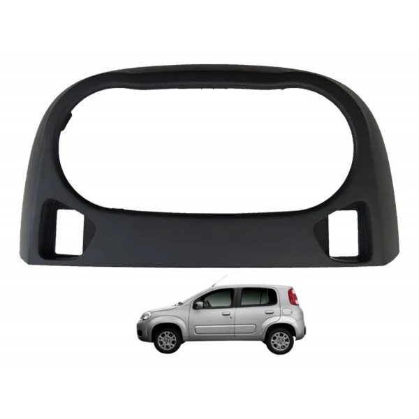 Moldura Central Painel Botão Uno Vivace 2012 2013 2014 2015