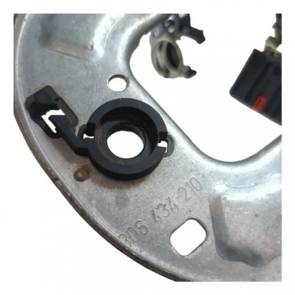 Base Circuito Conector Plug Buzina Volante Cruze 2013 2017 Cinza