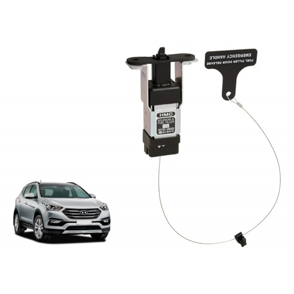 Trava Portinhola Tanque Para Hyundai Santa Fé 2.7 2006-2009