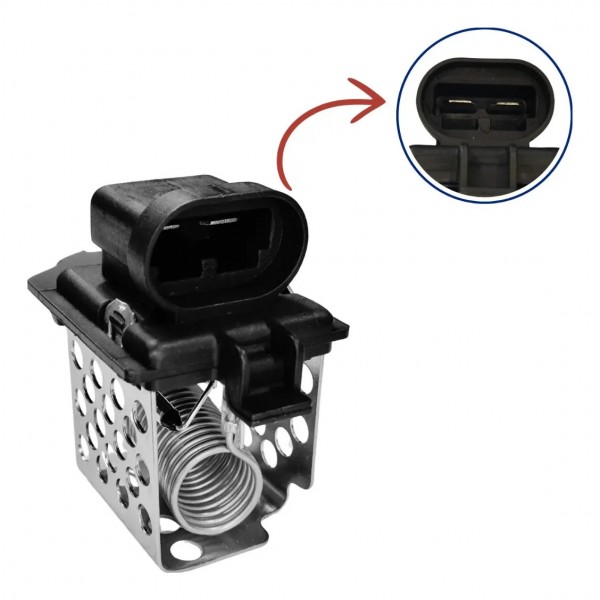 Resistência Ventoinha Sandero Logan Clio Duster 2001 A 2013