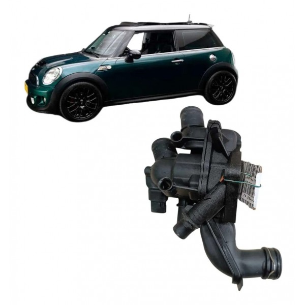 Carcaça Valvula Termostática Motor Mini Cooper 1.6 2010 2011
