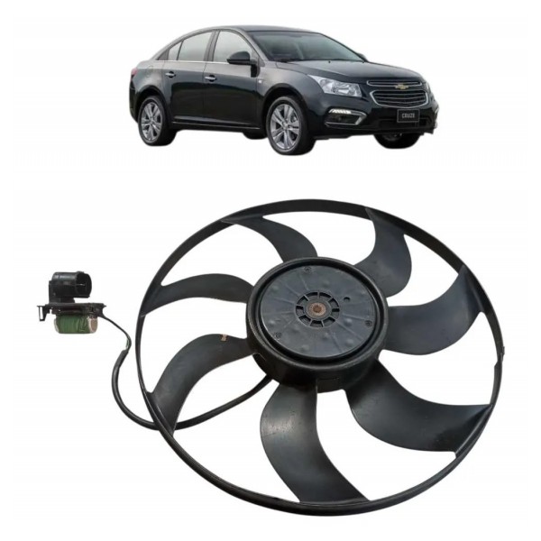 Eletroventilador Ventoinha Gm Cruze 1.8 16v 2013 2014 2015