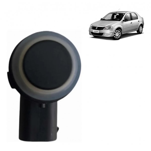 Sensor Estacionamento Renault Logan Sandero Duster Original Preto