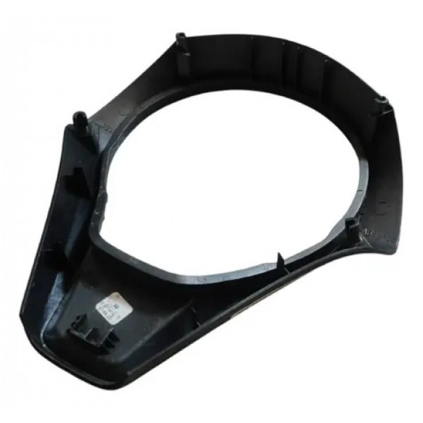 Moldura Do Volante Aplique Central Novo Palio Grand Siena Cinza